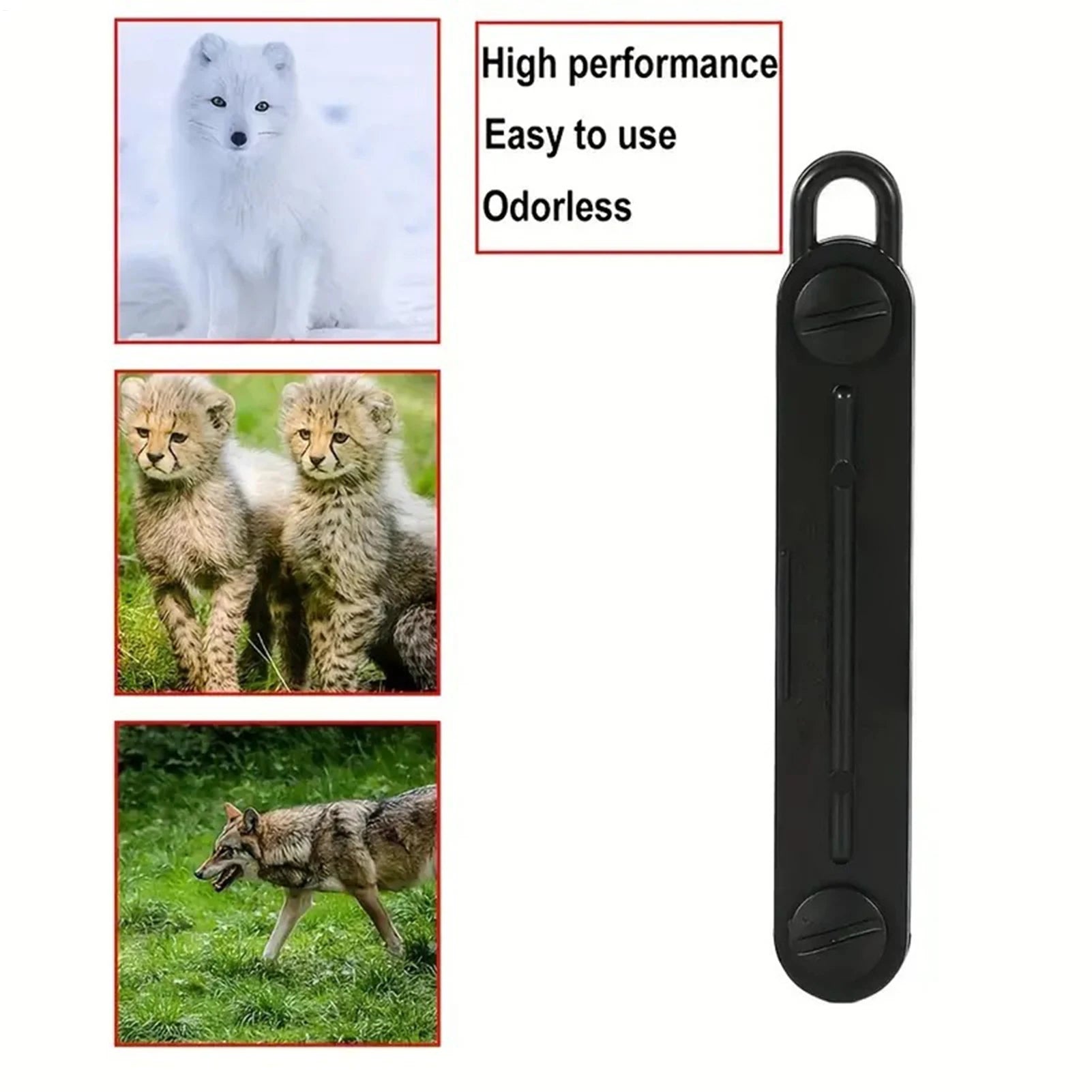 Fox Call Whistle For Hunting, Realistic Animal Sound To Attract Game Portable For Hunters & Outdoorsmen