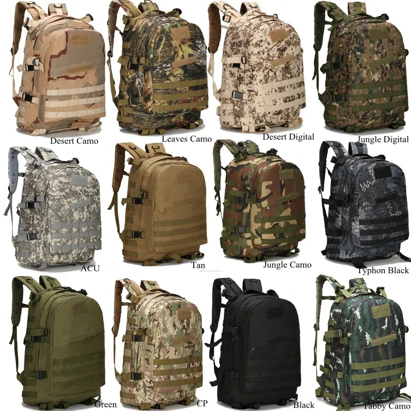 Outdoor camping backpack Waterproof hunting bag Backcountry hunting backpack Large capacity hunting day bag