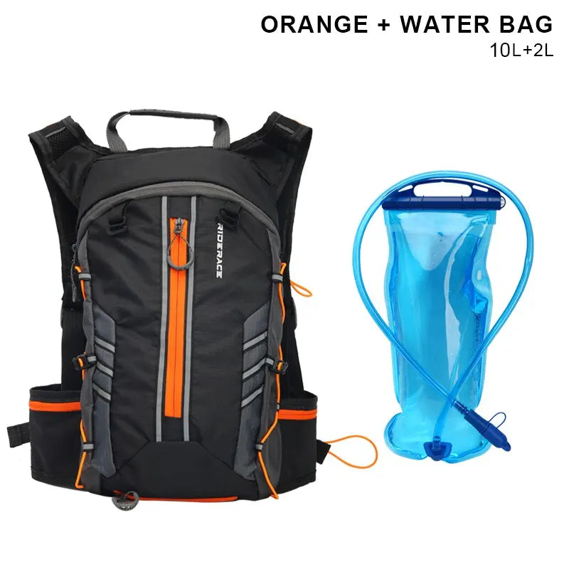 Water Bag Foldable 10L Sport Outdoor Hiking Portable Breathable For Cycling Road Bike Pouch Hydration Backpack