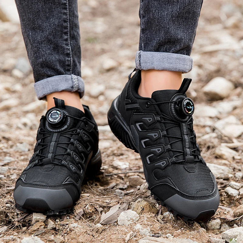 Men's Fashion Hiking Boots All-Season Wear Slip-Resistant, Comfortable, Durable Ideal for Outdoor Hiking and Mountain Climbing