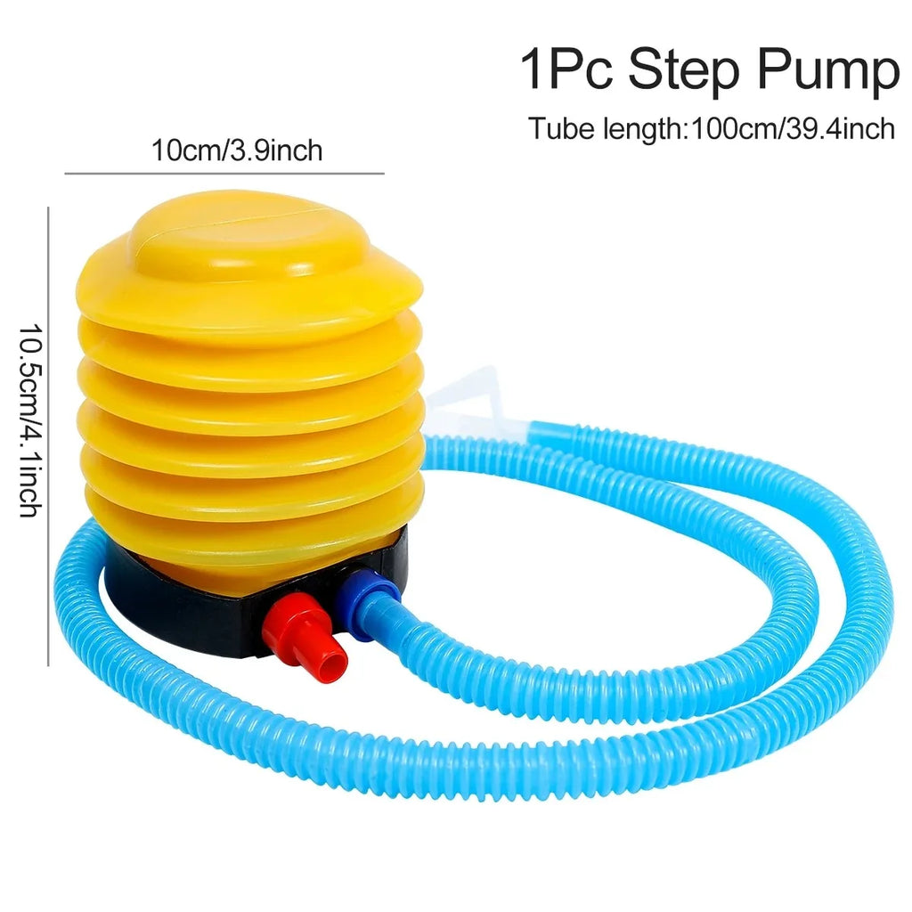 Portable Foot Air Pump - Manual Step Inflator for Car Air Mattress Ball Pool Float Multifunctional Inflatable Pump