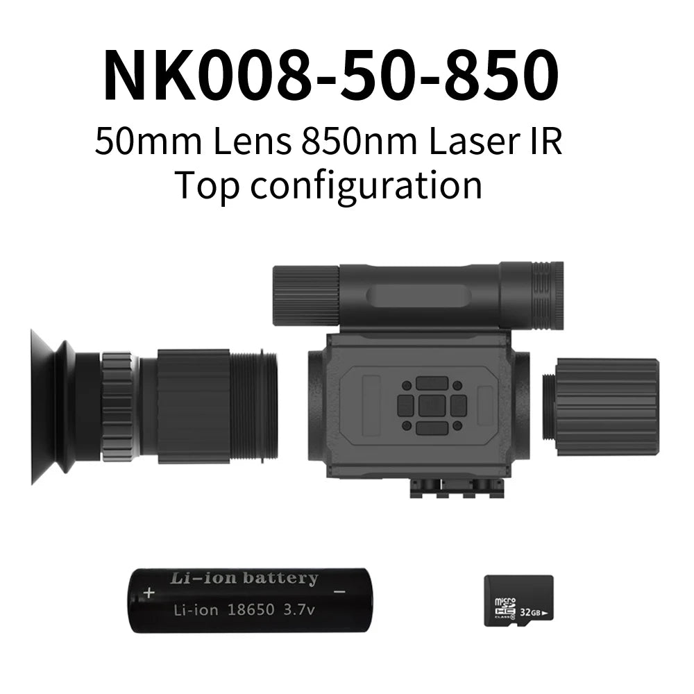 Hunting sight 1.4-inch screen, camera/video, COMS imaging, optical technology 5x magnification, visible up to 400 meters