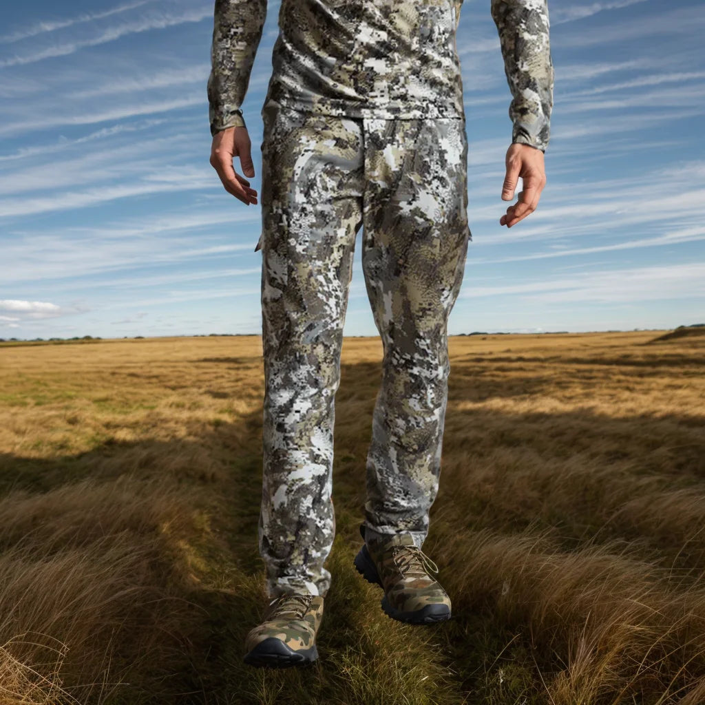 Ainfad Traverse Hunting products Outdoor Truck Camouflage hunting Hunting pants Quick-drying stretch antibiosis pants