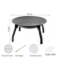 Portable Charcoal BBQ Grill Compact Outdoor Cooking Smokeless Barbecue Grill for Camping Backyard Picnics Family Gatherings