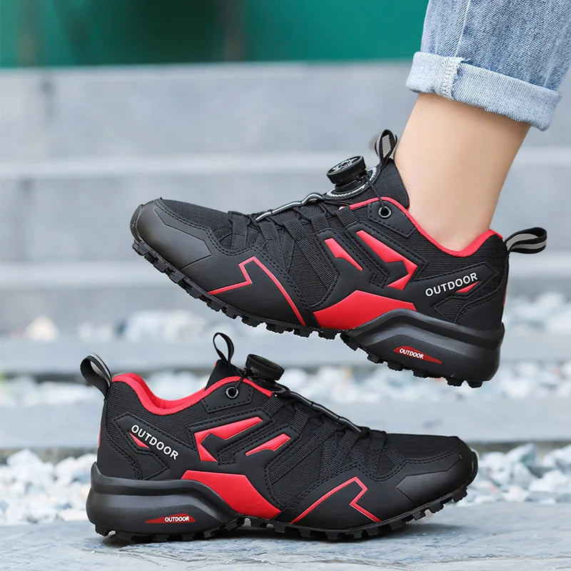 Anti-Slip & Wear-Resistant Hiking Boots for Men Women – Ideal for Mountaineering, Camping & Cycling with Superior Traction