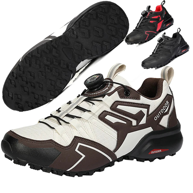 Anti-Slip & Wear-Resistant Hiking Boots for Men Women – Ideal for Mountaineering, Camping & Cycling with Superior Traction