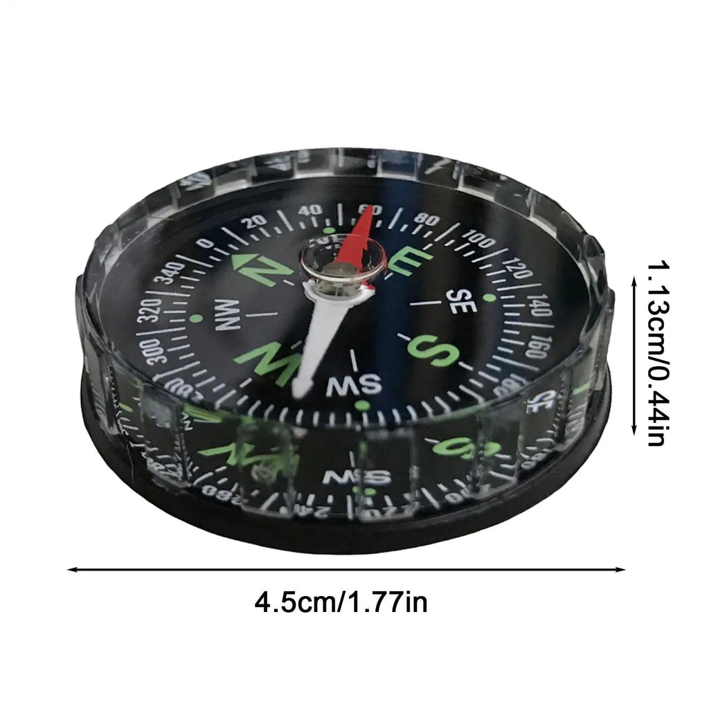 Survival Compass Navigation tool Portable compass instrument Outdoor Anti-loss accessories Exploration Gears for Survival Travel