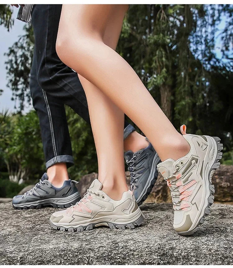 New Women & Men Hiking Shoes Outdoor Trekking Sports Climbing Camping Boots Non-slip Waterproof Walking Jogging Trainers Sneakers