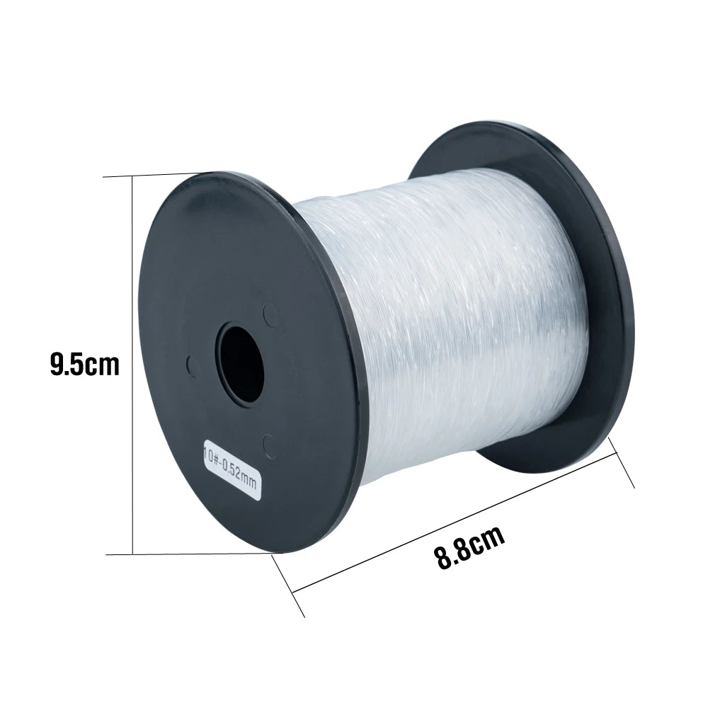 500M Nylon Fishing Line Long Casting Fishing Wire Heavy Duty Strong Clear Monofilament Line (35-90LB)