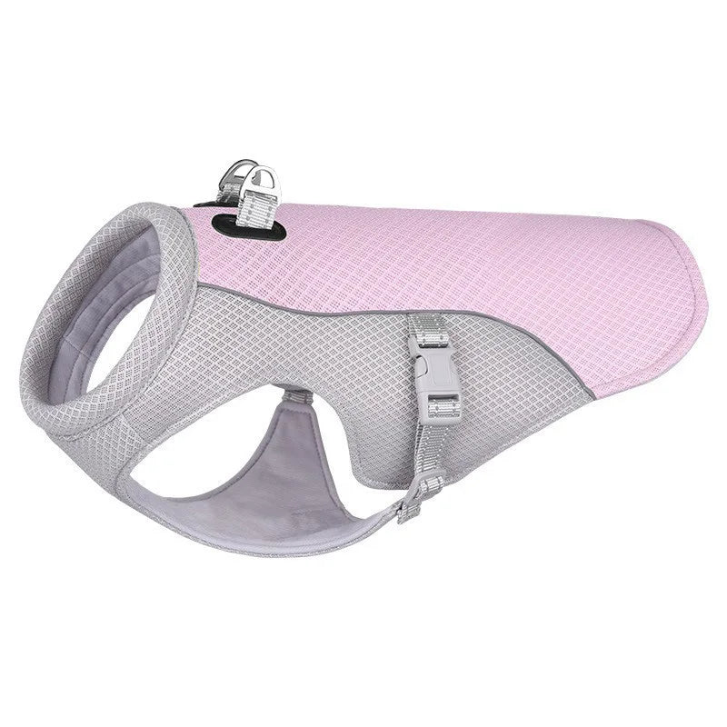 Summer cool cool down Gear for Dogs, Dog Cooling Vest UV Sun Protection - Lightweight,Dog Anxiety Relief Vest During Hot Days