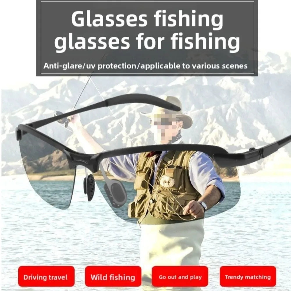 Polarized Glasses Fisher Men's Fishing Glass Fish Watching Underwater Artifact Fishings