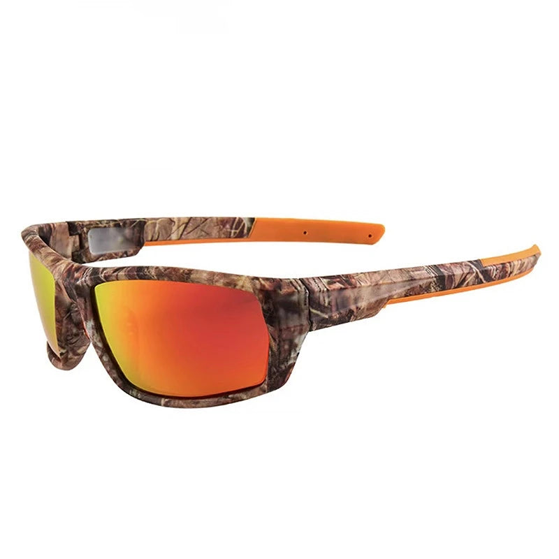 Camouflage Polarized Fishing Glasses Men Women Cycling Hiking Driving Sunglasses Outdoor Sport Eyewear Camo Riding Windproof