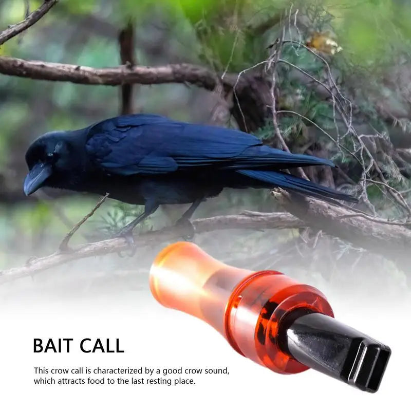 Hunting Whistle Crow Caller Attract Crows Hunting Tools Authentic Bird Call Crow Whistle Realistic Sounds Outdoor Accessories