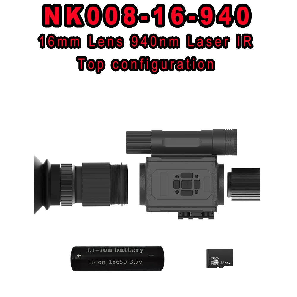 Hunting sight 1.4-inch screen, camera/video, COMS imaging, optical technology 5x magnification, visible up to 400 meters