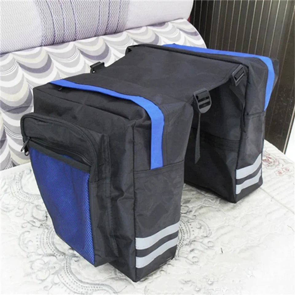 Bicycle Carrier Bag Rear Rack Luggage Back Seat Double Side Cycling High-capacity Durable Convenient Travel Trunk Bags