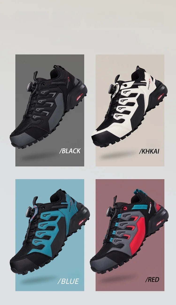 Men's Fashion Hiking Boots All-Season Wear Slip-Resistant, Comfortable, Durable Ideal for Outdoor Hiking and Mountain Climbing