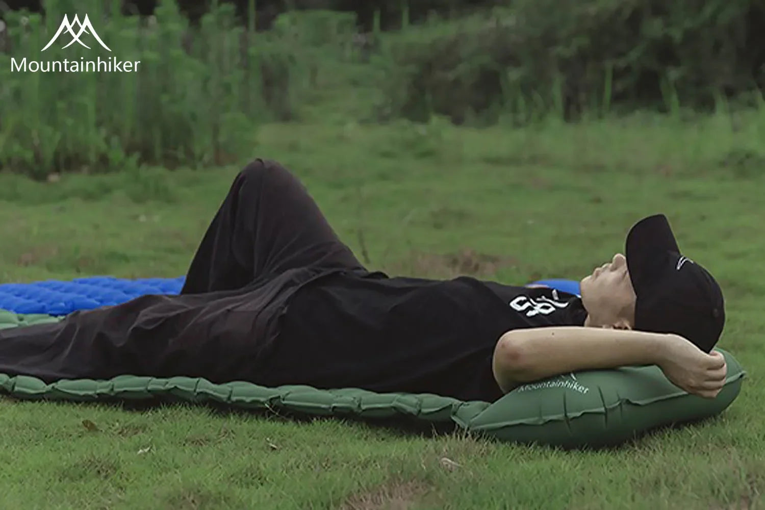 Mountainhiker Ultralight Self-inflating Air Mattress Thicken Sleeping Pad Inflatable Beach Picnic Mat Camping Tent Air Cushion