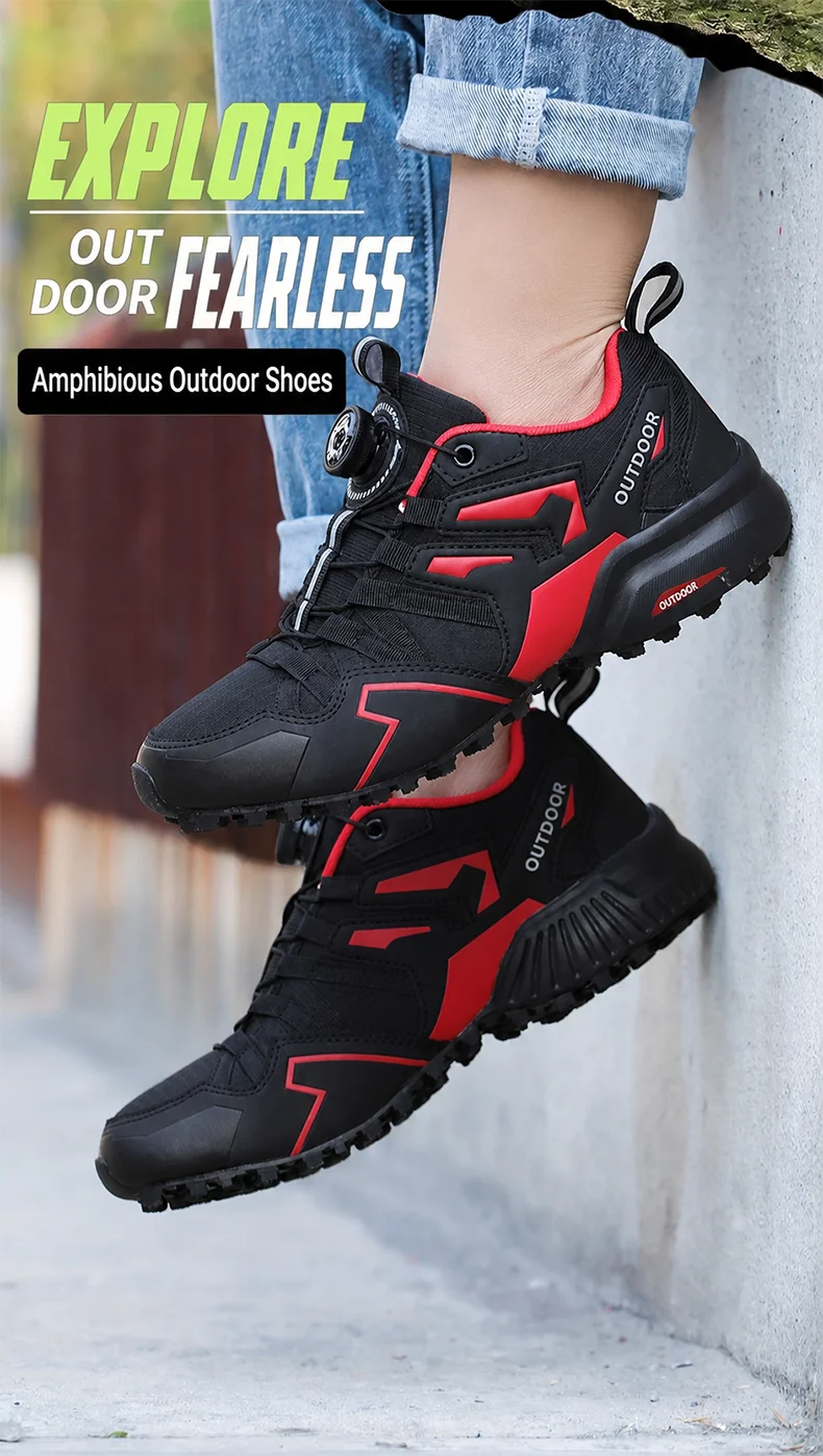 Anti-Slip & Wear-Resistant Hiking Boots for Men Women – Ideal for Mountaineering, Camping & Cycling with Superior Traction