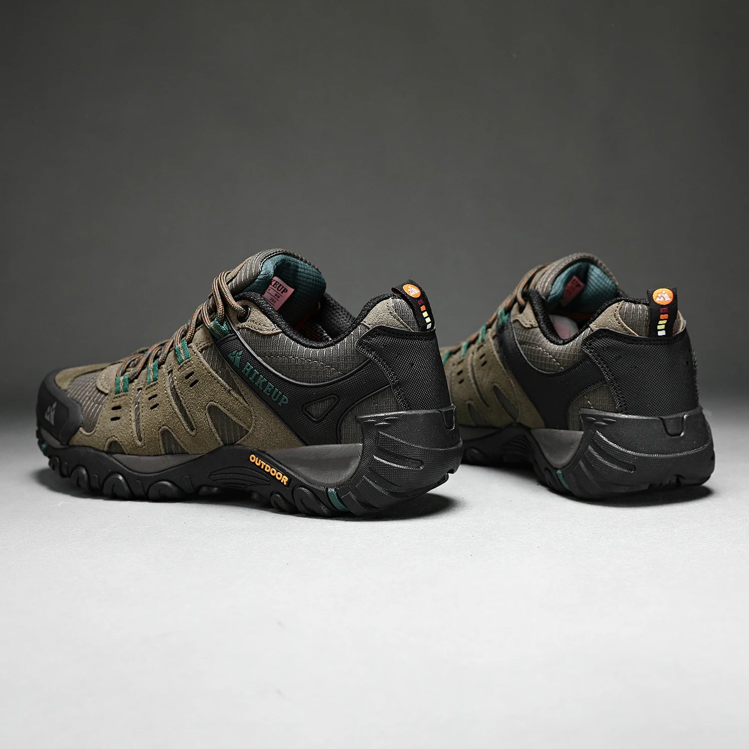 Men's Hiking Shoes Suede Leather Outdoor Shoes Wear-resistant Men Trekking Walking Hunting Tactical Sneakers