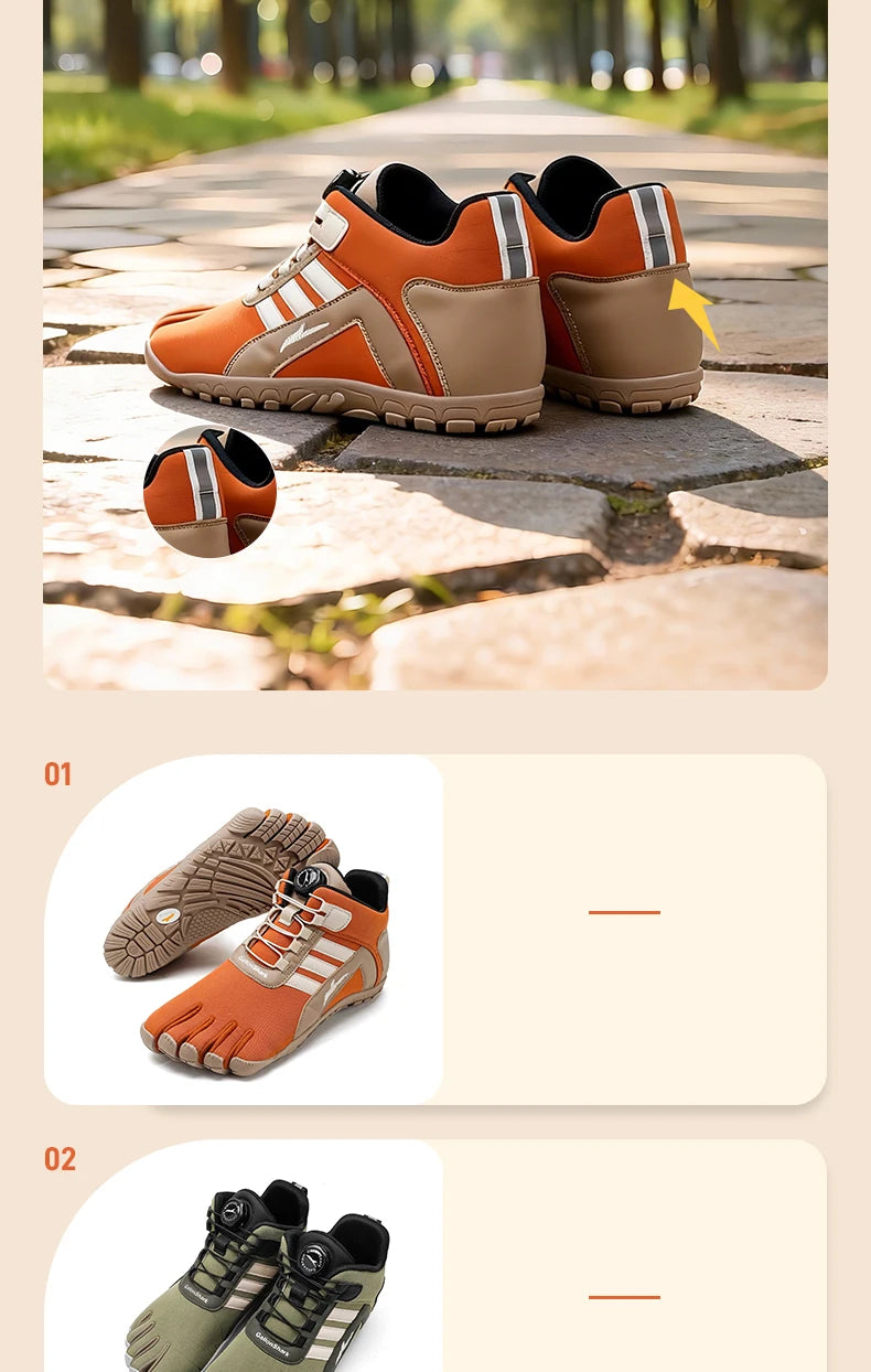 Five-Toe Water Shoes | Barefoot Sneakers for Hiking, Beach, Yoga & Outdoor Sports | Non-Slip & Breathable