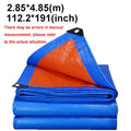 Tarpaulin Awning Durable Tarp Rectangle Sun Shade Patio Sunrays UV Block Waterproof Rain Cover Camping Outdoor Facility Backyard