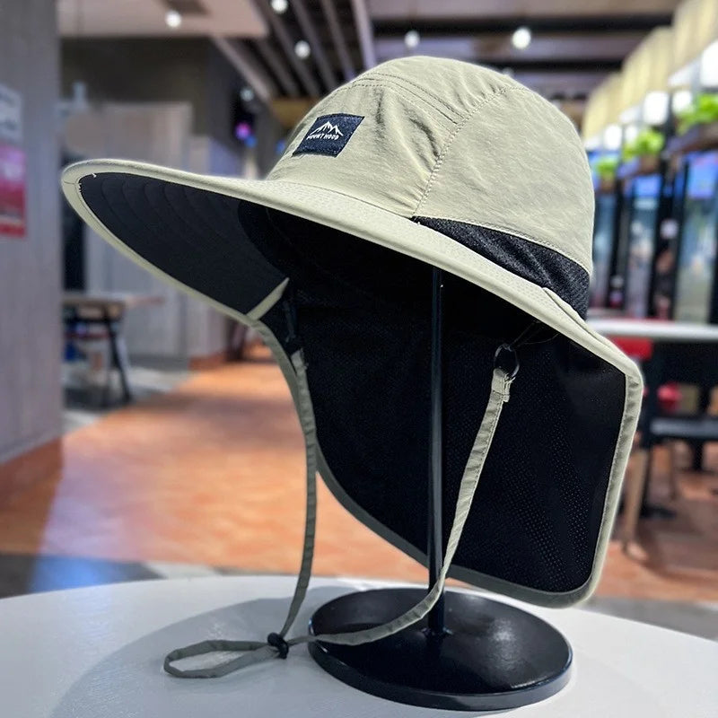 Outdoor Sun Protection Fisherman Hat for Both Men and Women, Suitable for Fishing, Traveling, Outdoor Camping, and Hiking