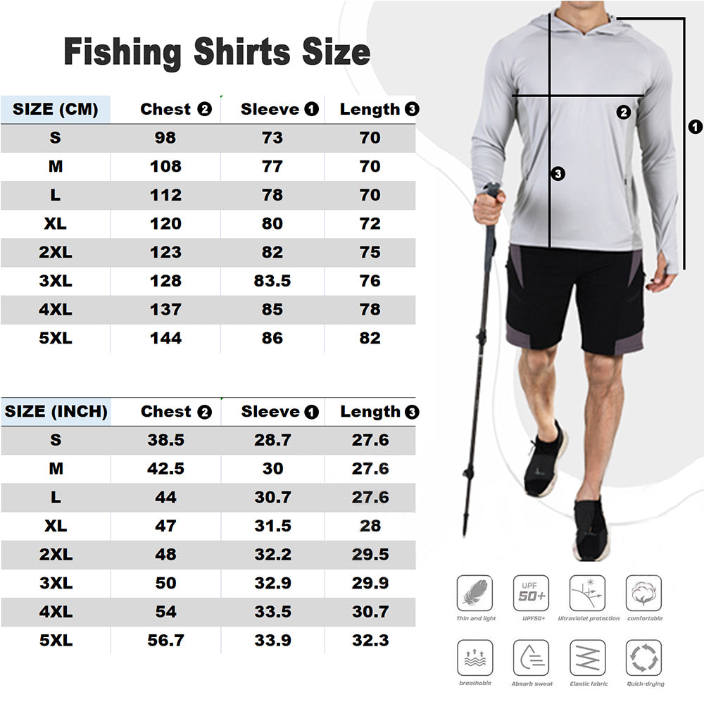 Kids Fishing Shirts Upf 50+ Long Sleeve Fishing Shirt With Mask Neck Gaiter Hoodie Keep Head Face Warm Outdoor Hiking Running