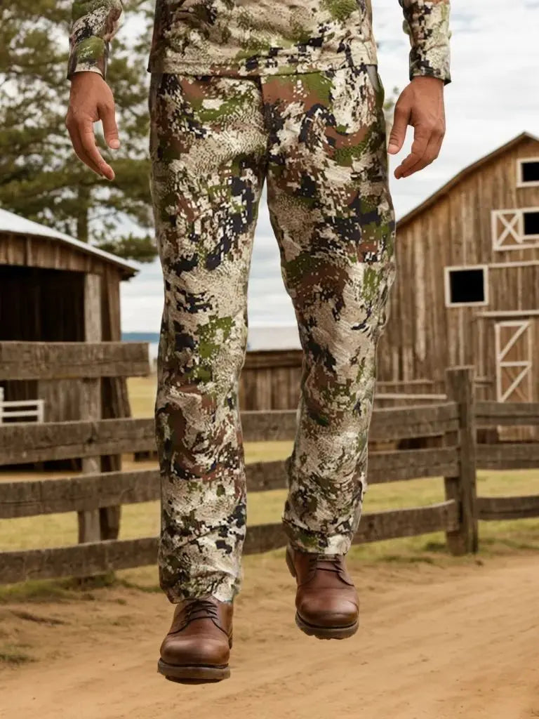 Ainfad Traverse Hunting products Outdoor Truck Camouflage hunting Hunting pants Quick-drying stretch antibiosis pants