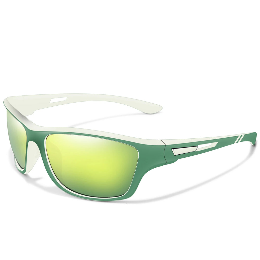 Men's Polarized Fishing Sunglasses Men Women Cycling Driving Hiking Sun Glasses Anti-glare UV400 Eyewear TAC Lens 1 pc