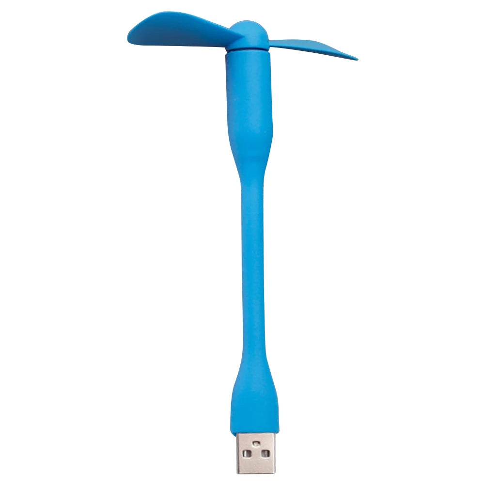 Flexible Portable Mini Fan for Power Bank Notebook Computer Summer Travel Cooling Cooler Mobile Phone USB Gadgets Fans