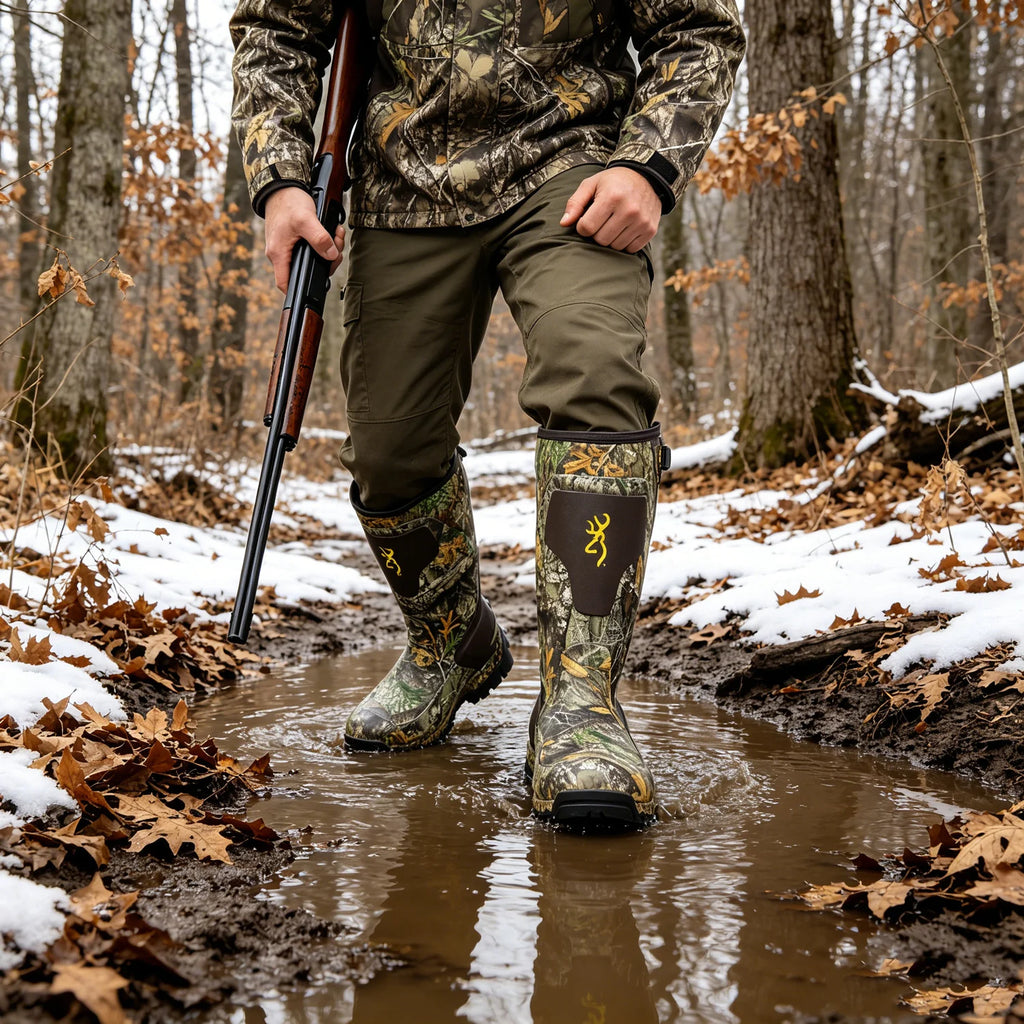 Heavy Duty Outdoor Camouflage Hunting Boots