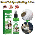 Pet Flea & Tick Spray for Dogs Cats 100ml Flea Killer Itching Relief Insect Repellent Mite Lice Mosquitoes Killer Pet Skin Care