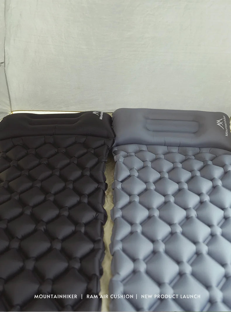 Mountainhiker Ultralight Self-inflating Air Mattress Thicken Sleeping Pad Inflatable Beach Picnic Mat Camping Tent Air Cushion