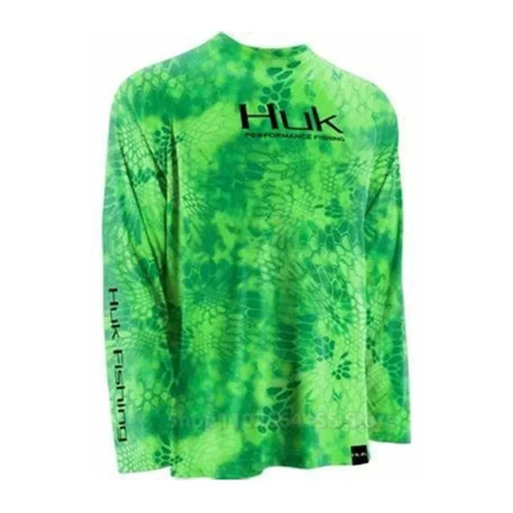 Fishing Shirts HUK Performance Long Sleeve Summer Hoodie Quick Dry Jaket Breathable Dresses Camisa Pesca Jersey Fish Sports UPF