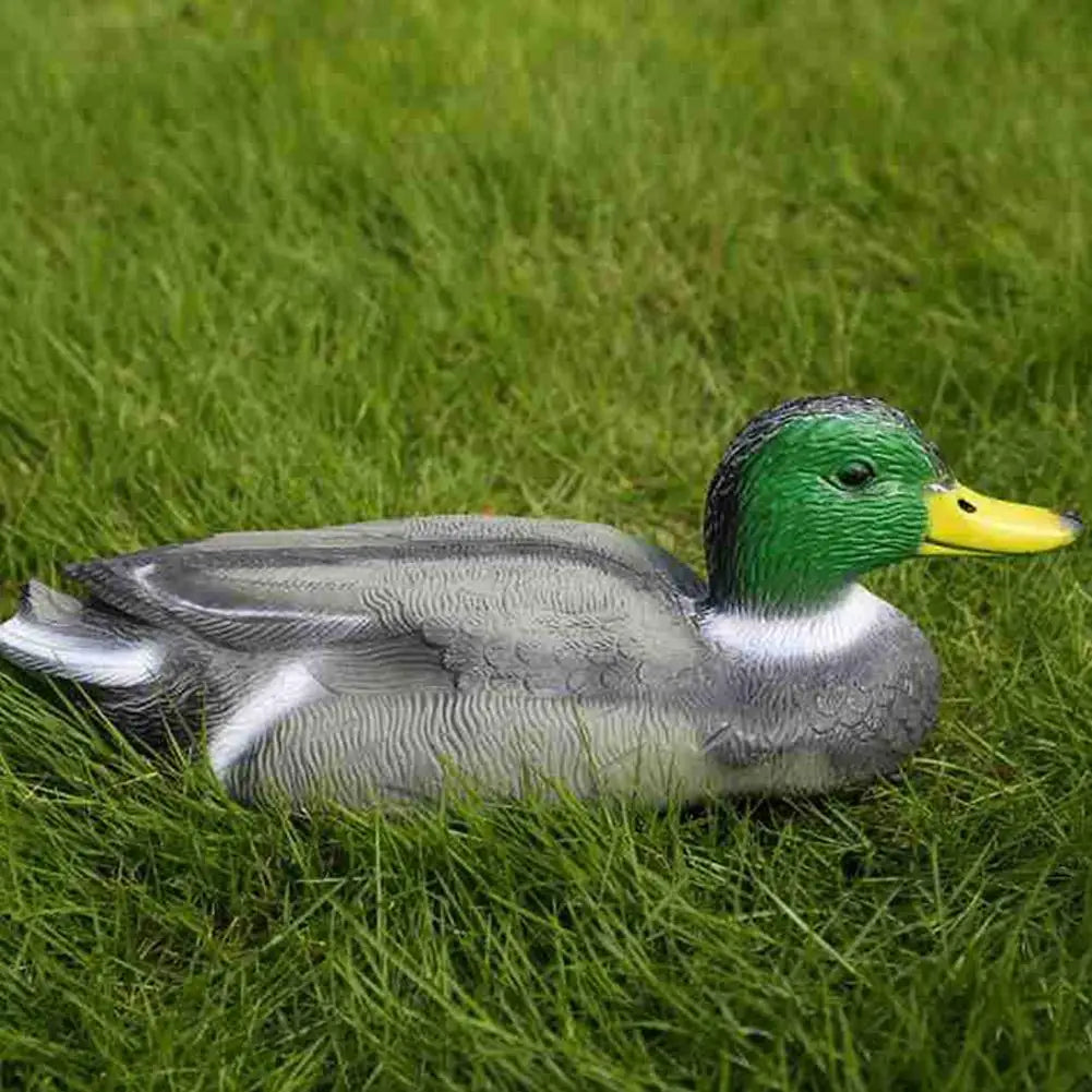 Fake Duck Decoy 3D Floating Hunting Shooting Duck Decoy Fishing Lure for Garden Decoration Simulation Hunting Duck