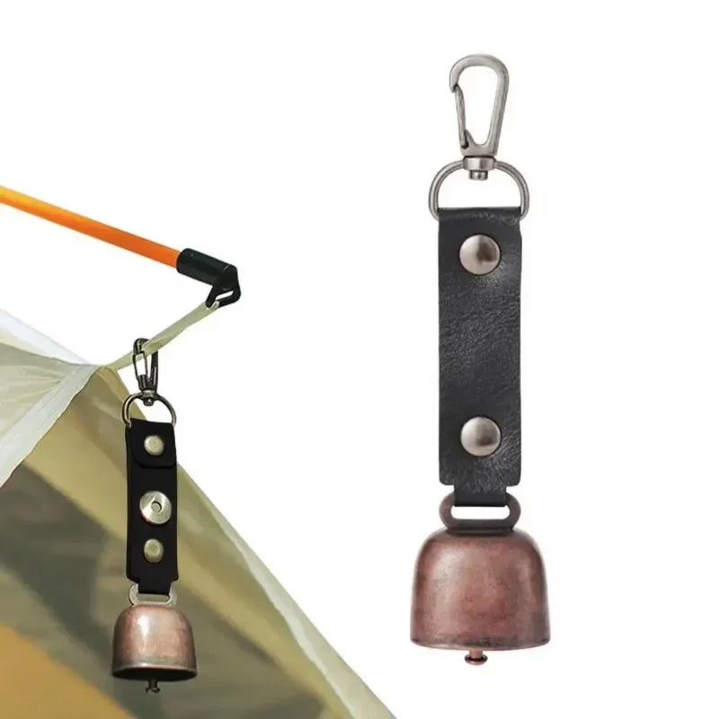 Camping Bell Loud Hiking Outdoor Safety Bear Bell Hiking Helps Prevent Scaring Wildlife Hiking Survival Tools