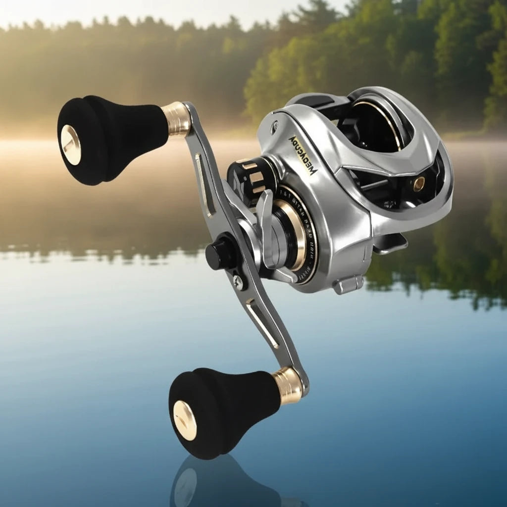 High-Performance Baitcasting Reel – 33 LB Drag