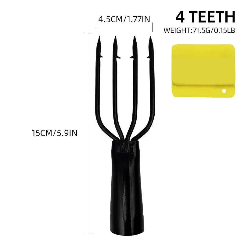 3/4/5 Fishing Tools Harpoon Tip Barbed Sharply Spring Steel Fishing Accessories