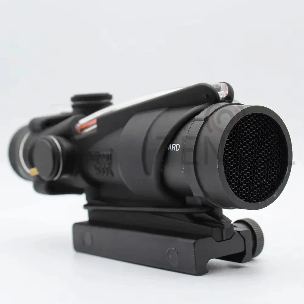 Hunting  4x32 Fiber Illuminated Red Chevron Scope with Killflash and Embossed Logo Rifle Scope Ar 15