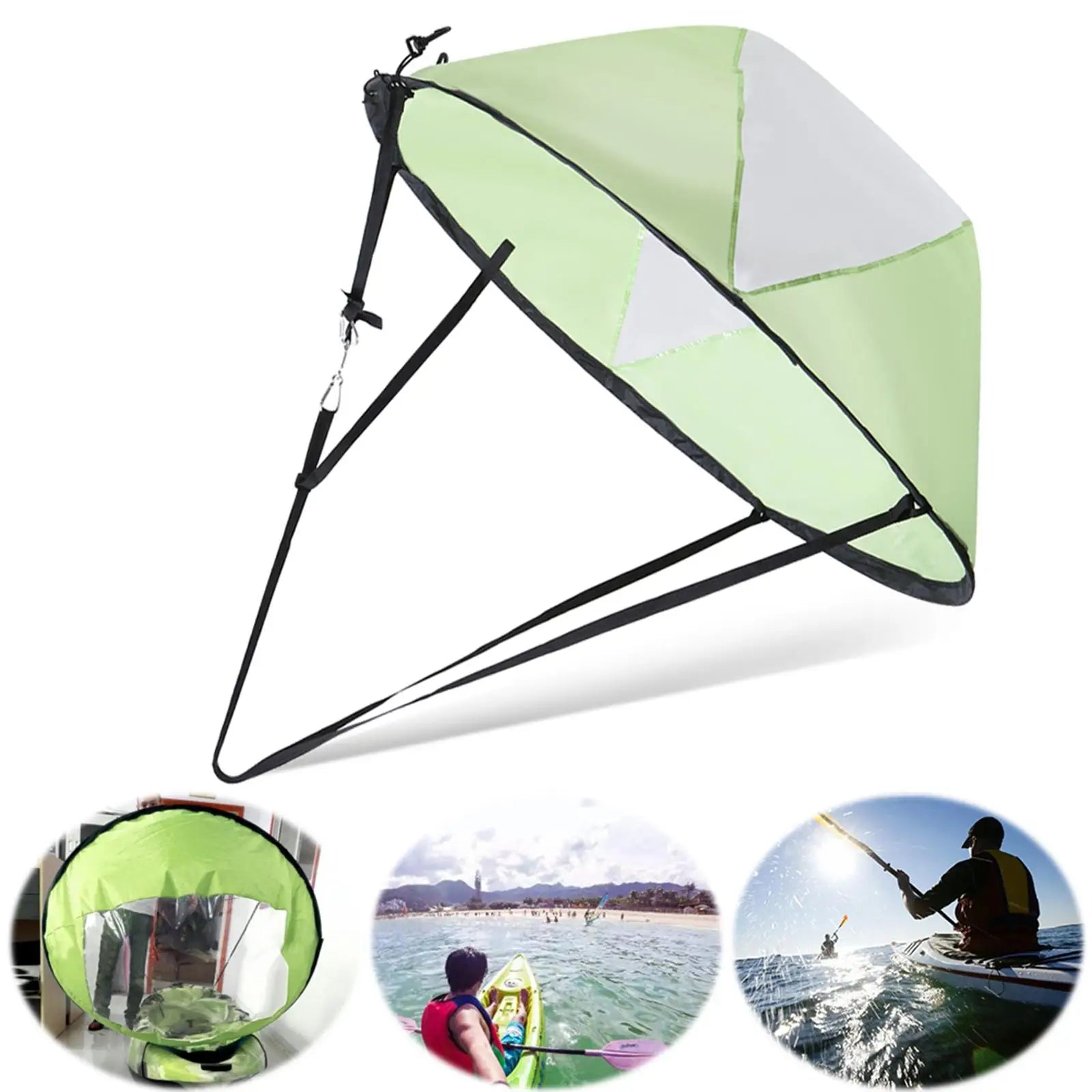 Kayak Wind Sail Paddle Sailing  Board Row  Sail for Boats Canoe
