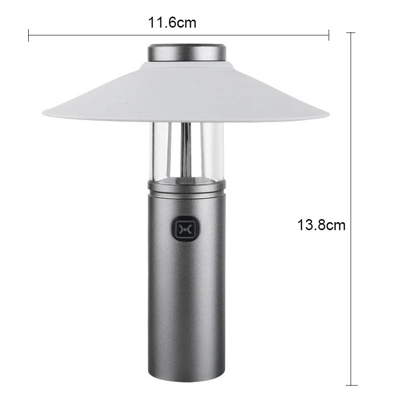 LED Camping Lights Portable Rechargeable Outdoor Waterproof Camping Tent Lamp Multifunctional Emergency Ambient Hanging Light