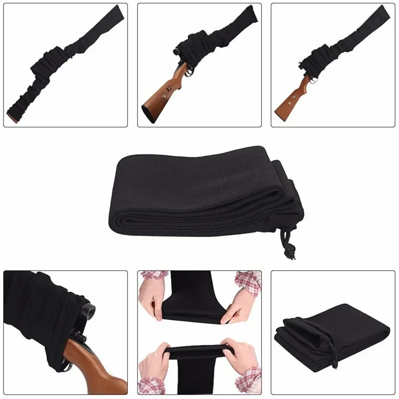 GUN SOCK 55/16 Inch Outdoor Hunting Knitted Holster Dust Cover Gun Storage Bag for Rifle Shotgun Protection
