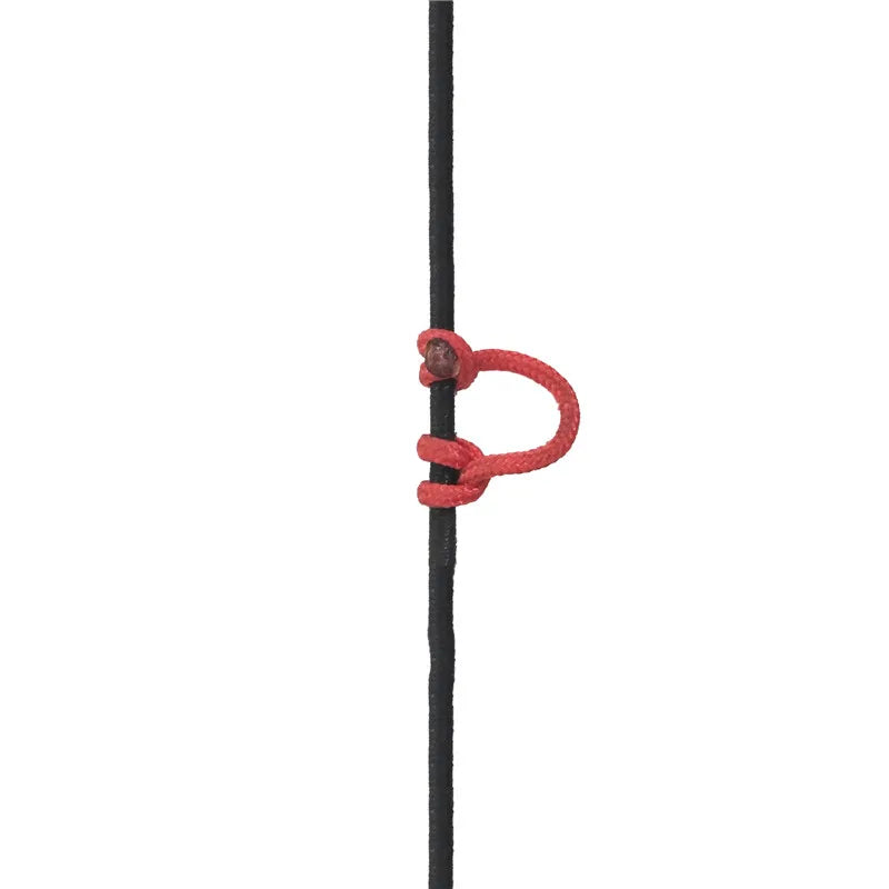 3 Meter Archery Compound Bow D Loop Rope Nylon String Cord Release U Rope Nocking D Ring Hunting Shooting Accessories Outdoor