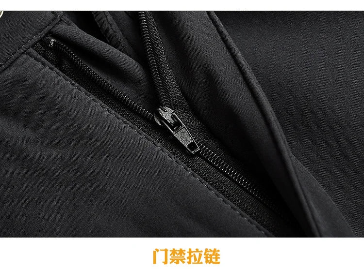 New Fishing Outdoor Jackets Suit Men's Winter Warm Plus Velvet Soft Shell Pants Fishing Ski Mountaineering Clothing Cold Fleece