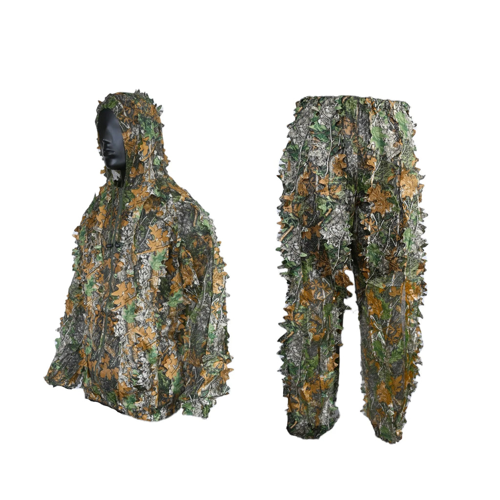 Camouflage Leaf 3D Camouflage Clothing, Outdoor Hunting Camouflage Suit, Cs Game, Halloween Costume