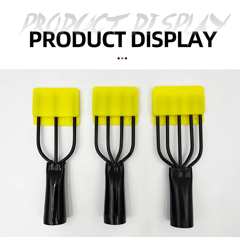 3/4/5 Fishing Tools Harpoon Tip Barbed Sharply Spring Steel Fishing Accessories