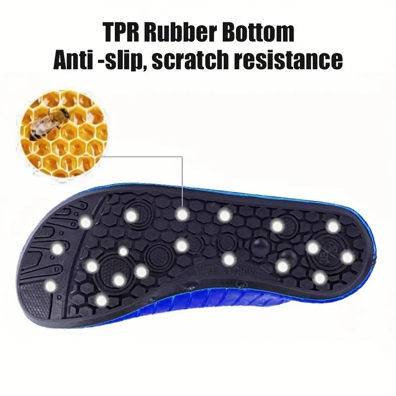 1Pair Water Shoes Women Men Barefoot Socks Anti-Slip Quick-Dry Beach Swim Water Sports Shoes Summer Casual Sports Water Sneakers