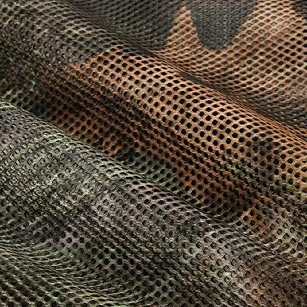 Camouflage Burlap Camouflage Netting Cover Realistic Camouflage Tarp Camouflage Netting Mesh For Hunting Ground Blinds