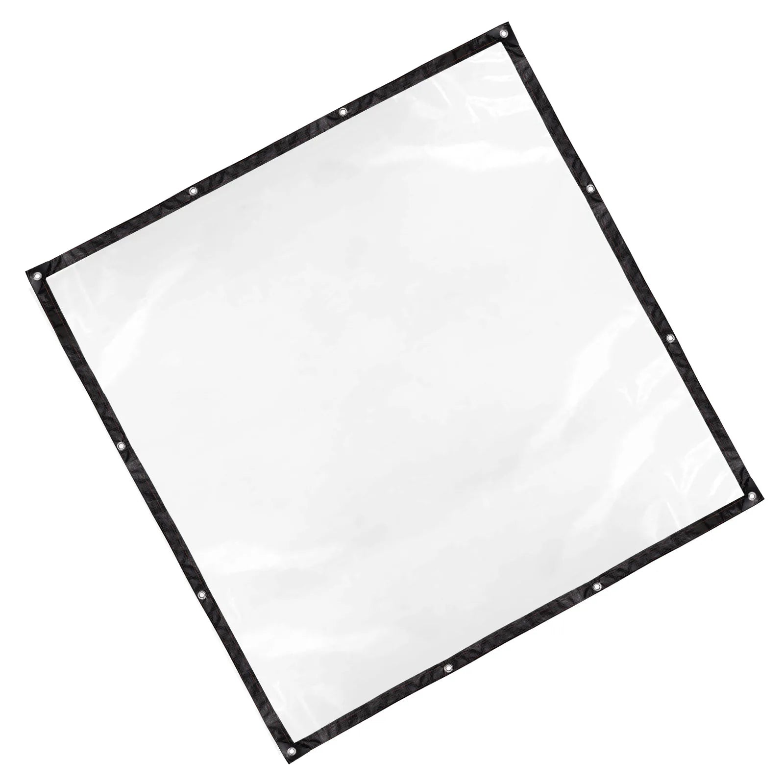 Large Clear Weatherproof Tarp Thick PE Rain Cover Tarp Outdoor Courtyard Roof Carport Balcony Backyard Awning Canopy