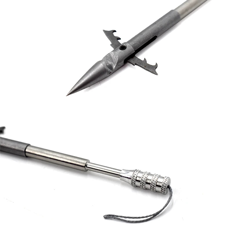 Professional Barbed Harpoon Shooting Fish Special Metal Dart Accessories Slingshot Fishing Special Harpoon Fish Arrow